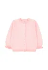 Billieblush Pink Cardigan For Baby Girl In Pink