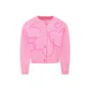 Billieblush Sequin-embellished Cardigan In Pink