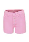 Billieblush Pink Shorts For Girl With Sequins In Pink