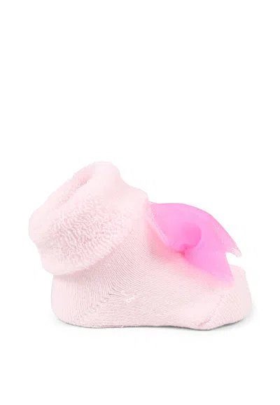 Billieblush Kids' Pink Slippers For Baby Girl With Bow