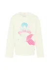 Billieblush Pink T-shirt For Girl With Logo In White