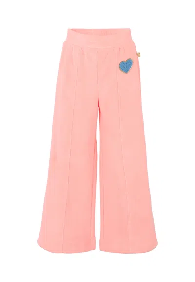 Billieblush Kids' Pink Trousers For Girl With Heart