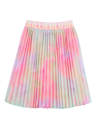 Billieblush Kids' Pleated Skirt In Multi