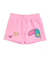 Billieblush Heart-print Shorts In Pink