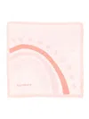 Billieblush Rainbow-print Blanket In Pink