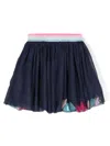 Billieblush Rhinestone-embellished Mini Skirt In Blue