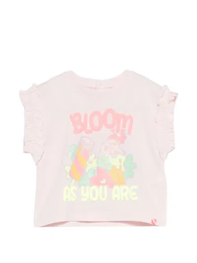 Billieblush Babies' Ruffled Graphic T-shirt In Multi