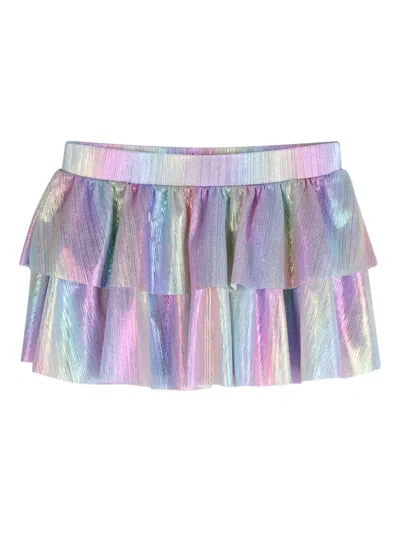Billieblush Kids' Ruffled Skirt In Multi
