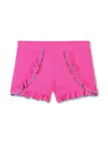 Billieblush Ruffled Swim Shorts In Pink