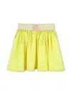 Billieblush Satin Skirt In Yellow