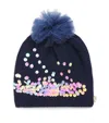 Billieblush Sequin-embellished Beanie In Black