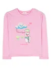 Billieblush T-shirt Mit Pailletten In Pink
