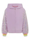 Billieblush Sequin-embellished Hooded Jacket