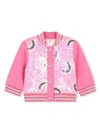 Billieblush Sequin-embellished Jacket In 粉色