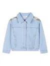 Billieblush Sequin-embellished Jacket In Blue