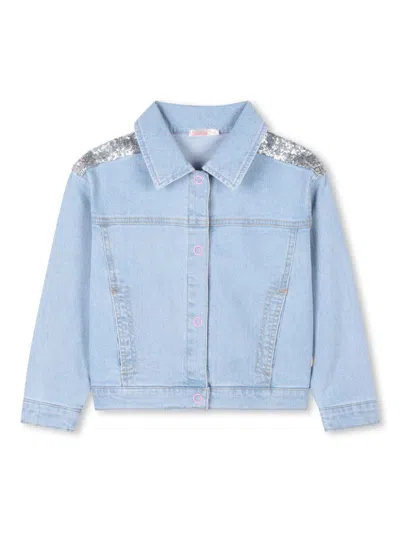 BILLIEBLUSH SEQUIN-EMBELLISHED JACKET