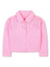 Billieblush Sequin-embellished Jacket In Pink