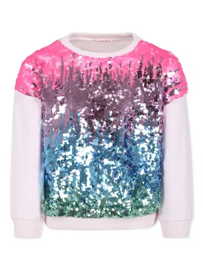 BILLIEBLUSH SEQUIN-EMBELLISHED SWEATSHIRT