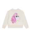 Billieblush Sequin-embellished Sweatshirt In Pink