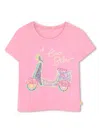 Billieblush Sequin-embellished T-shirt In 粉色