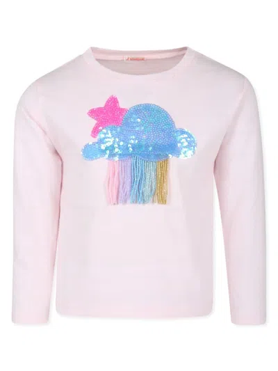 BILLIEBLUSH SEQUIN-EMBELLISHED T-SHIRT