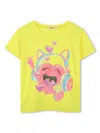 Billieblush Sequin-embellished T-shirt In Yellow