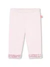 Billieblush Sequin-embellished Track Pants In 粉色