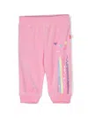 Billieblush Sequin-embellished Track Pants In Pink