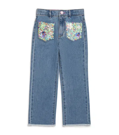 BILLIEBLUSH SEQUIN POCKET JEANS