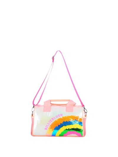 Billieblush Kids' Sequined-rainbow Duffle Bag