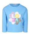 Billieblush Slogan-print T-shirt In Blue