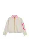 Billieblush Sequin-embellished Zip-up Jacket In Pattern
