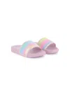Billieblush Sequinned Open-toe Sandals In Pink