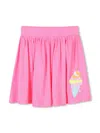 Billieblush Elastic Waist Skirt In A Pink
