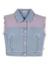 Billieblush Sequin-embellished Gilet In Double Stone Brossage