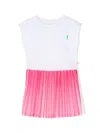 Billieblush Slogan-print Sleeveless Dress In White