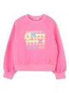 Billieblush Slogan-print Sweatshirt In Pink