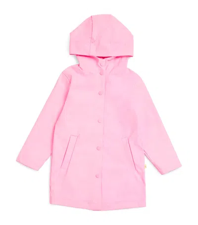 Billieblush Kids' Spring Hooded Raincoat In Pink