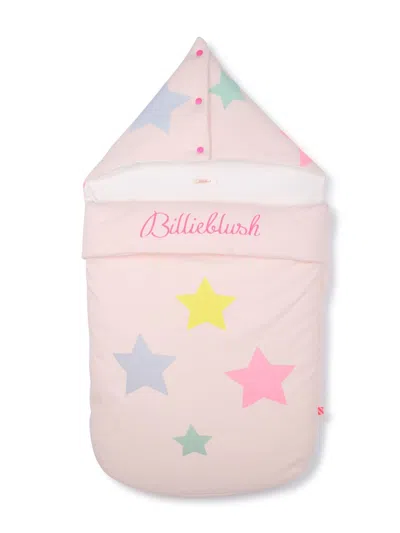Billieblush Star-print Sleeping Bag In Pink