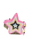 Billieblush Star-shapped Beaded Bag In Multi