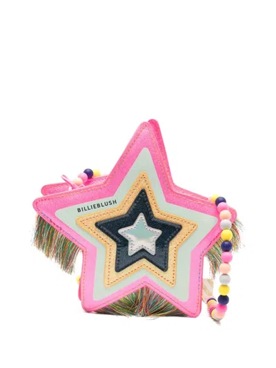 Billieblush Kids' Star-shapped Beaded Bag In Multi