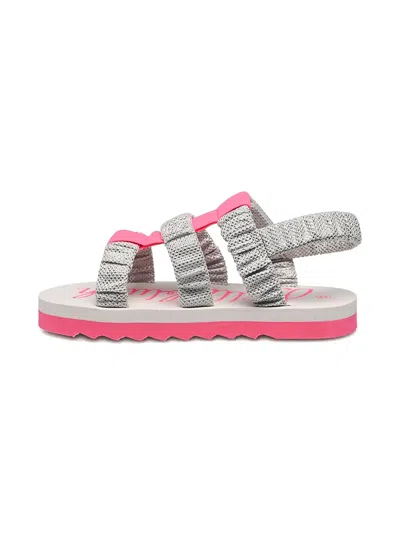 Billieblush Kids' Strappy Sandals In Gray