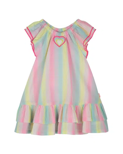 Billieblush Striped Dress In Multi