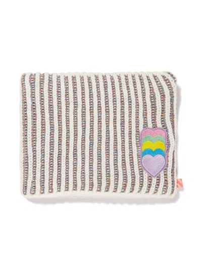 Billieblush Striped Scarf In White