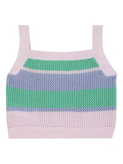 Billieblush Kids' Striped Top In Multi