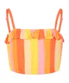 Billieblush Striped Top In Orange
