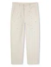 Billieblush Studed Trousers In 中性色