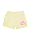 Billieblush Sun-print Shorts In Yellow