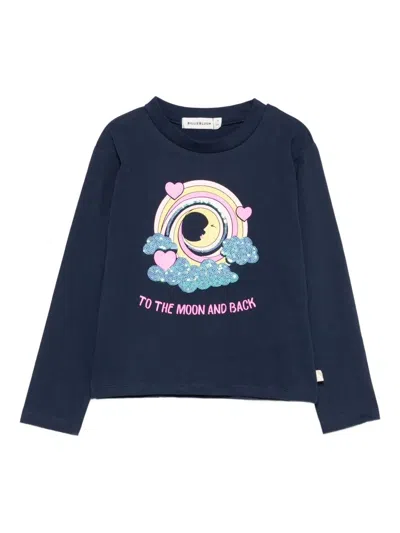 Billieblush Kids' T-shirt In Blue