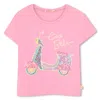 Billieblush Sequin-embellished T-shirt In Pink